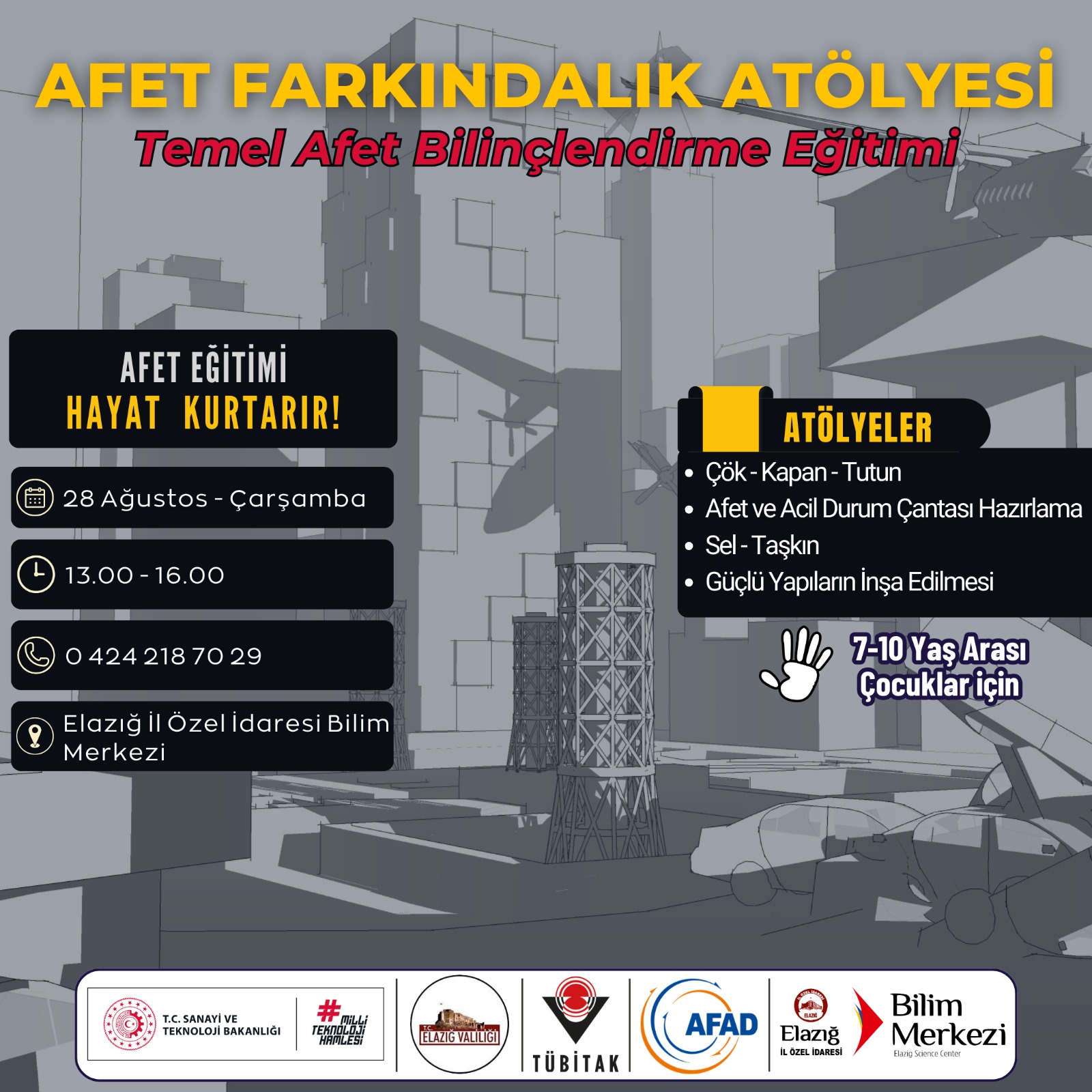 AFET FARKINDALIK ATÖLYESİ