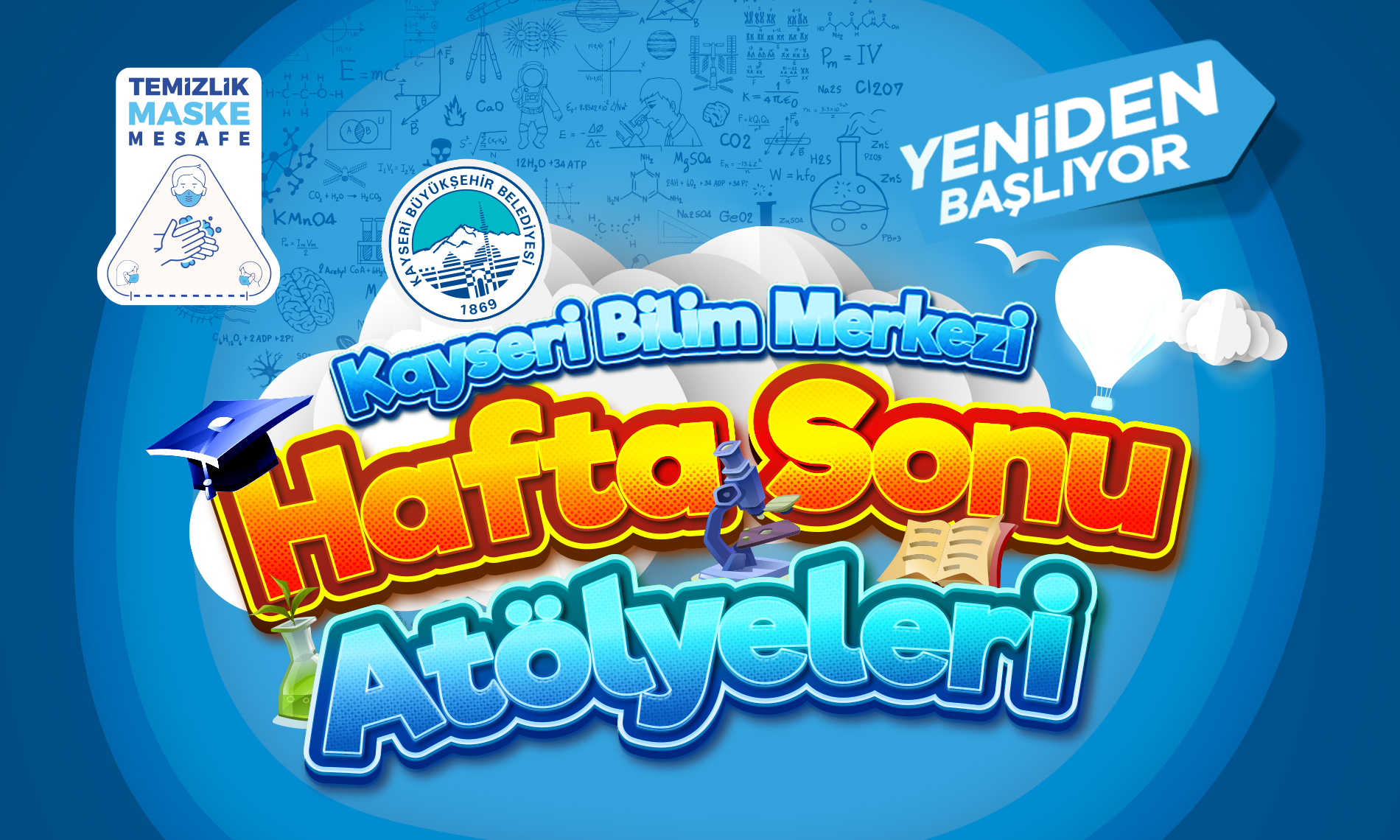 Hafta Sonu Atölyelerimiz Başlıyor!