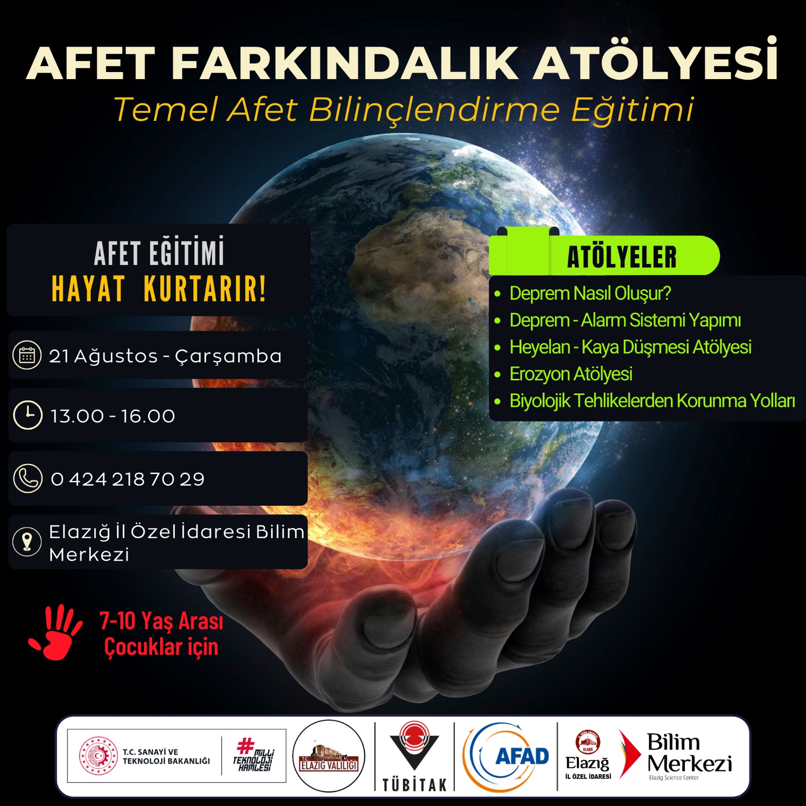 AFET FARKINDALIK ATÖLYESİ